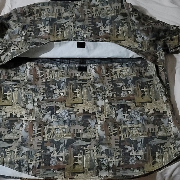 Walls Oilfield Camo work shirt - Picture 4 of 6